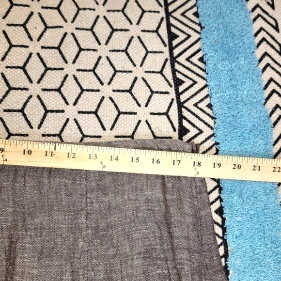 EILEEN FISHER 100% LINEN SEAMED SKIRT IN CLOVE, SZ MEDIUM - Picture 10 of 12